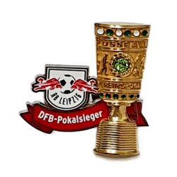 RB Leipzig Anstecker - Pokalsieger - Pin RBL Button
