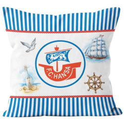 F.C. Hansa Rostock Kissen - Ostseeküste - Dekokissen 38 x 38 cm Kissen
