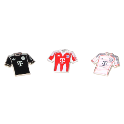 FC Bayern München Pin 3er Set - Trikots - Anstecker | FCB