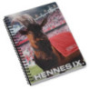 1. FC Köln Notizbuch - Hennes IX 3D - Tagebuch Notizblock
