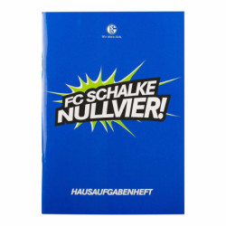 FC Schalke 04 Hausaufgabenheft - NULLVIER! - Schulheft A5 Heft S04