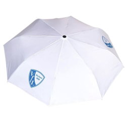 VfL Bochum Taschenschirm weiß | Automatik Schirm | Regenschirm