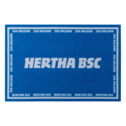 Hertha BSC Berlin Fußmatte - Hertha BSC - blau Matte Fußabtreter Türmatte HBSCB