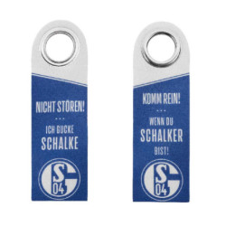 FC Schalke 04 Türhänger- Komm rein - Türanhängerschild Türanhänger