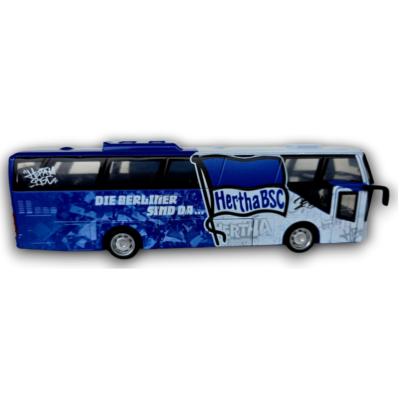 Hertha BSC Berlin Spielzeugbus mit Sound | Mannschaftsbus | 20 cm | Bus | HBSCB