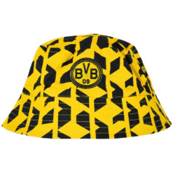 Borussia Dortmund Festival Fischerhut - Graphic - mit Retrologo | schwarzgelb | Sonnenhut | Hut | Anglerhut BVB 09