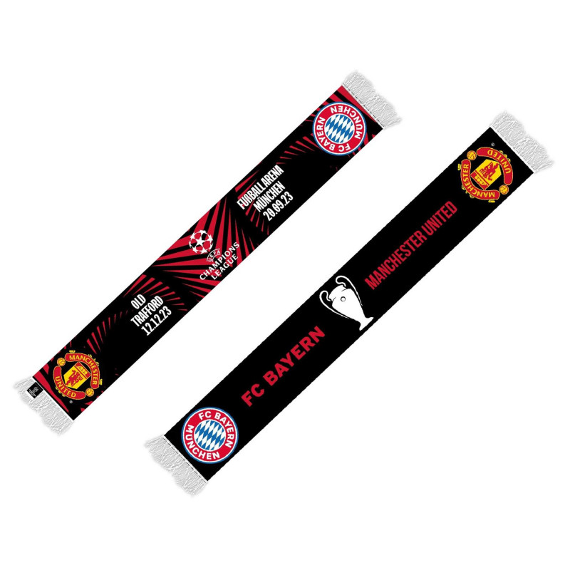 FC Bayern München vs. Manchester United CL-Begegnungsschal 23/24 | Schal | FCB | Sammlerstück