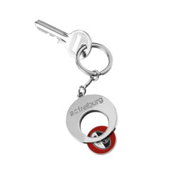 SC Freiburg Schlüsselanhänger mit Einkaufschip Anhänger Keychains