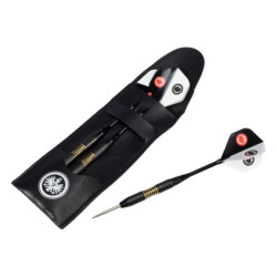 Eintracht Frankfurt Dartpfeile mit Etui und Flights Steeldarts Dart Pfeile