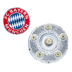 FC Bayern München Kissen - Rekordmeister - Dekokissen | Logo | Rundkissen | FCB