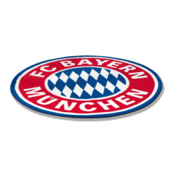 FC Bayern München Fan-Teppich - Logo - Teppich rund FCB