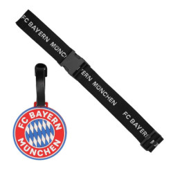 FC Bayern München Set Kofferband & Kofferanhänger FCB