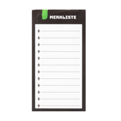 Borussia Mönchengladbach Einkaufsliste magnetisch | Zettelblock | Kühlschrankblock BMG