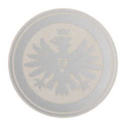 Eintracht Frankfurt Aufkleber -  Logo silber - Sticker Ø 9 cm Autoaufkleber SGE