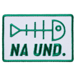 SV Werder Bremen Aufnäher - Fischkopp ... Na und - grünweiß | 7.5 x 5 cm | Patch | SVW