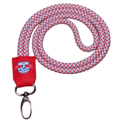 RB Leipzig Schlüsselband - Kordel - rot/weiß Lanyard Keyholder RBL