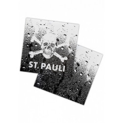 FC St. Pauli Fliesenaufkleber - Totenkopf - 2er Set Aufkleber