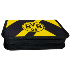 Borussia Dortmund Federmappe - Field - schwarzgelb | gefüllt | Schuletui | BVB 09