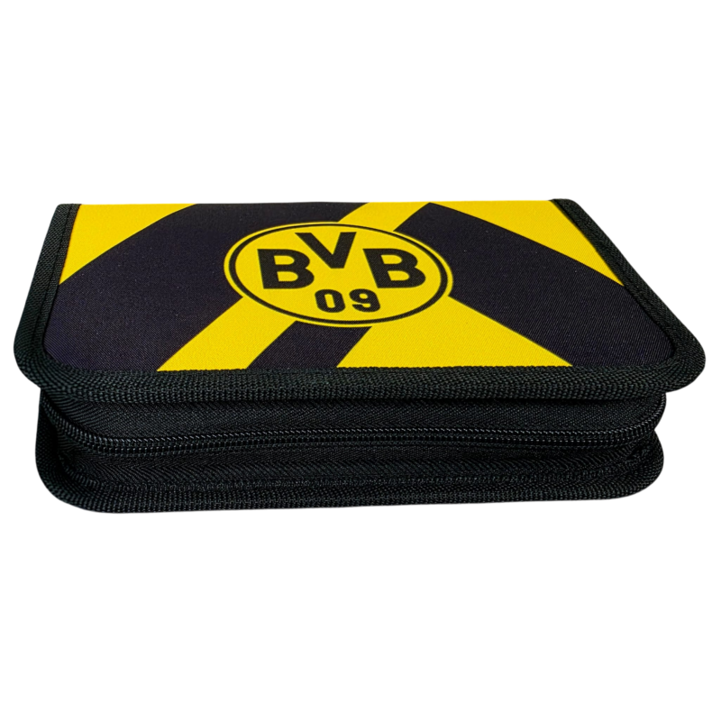 Borussia Dortmund Federmappe - Field - schwarzgelb | gefüllt | Schuletui | BVB 09
