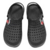 1. FC Köln Gartensandale mit Riemen schwarz Classic Clogs mit Logo