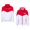 RB Leipzig Windbreaker rot-weiß Kapuzenjacke | Jacke RBL - Größe XS bis 3XL