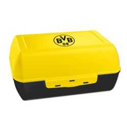 Borussia Dortmund Brotdose - Logo - gelb/schwarz Brotbüchse Lunchbox Frühstücksbox BVB 09
