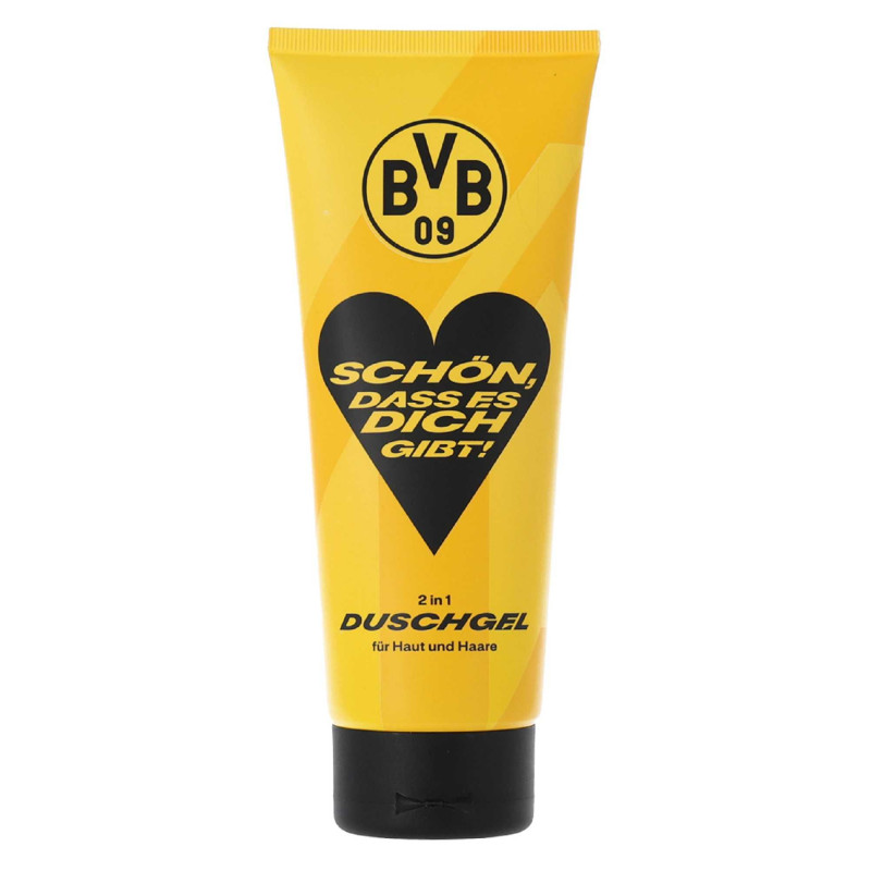 Borussia Dortmund 2in1 Duschgel - Schön, dass es dich gibt! - Gelb |für Haut und Haar | Hair & Body Showergel BVB 09