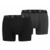 Borussia Dortmund Boxershorts schwarz/grau 2er-Set Shorts Unterhose diverse Größen BVB 09