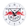 RB Leipzig Wanduhr - Logo -  Uhr weiß Wall Clock RBL