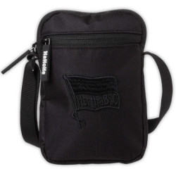 Hertha BSC Berlin Stadiontasche klein - Logo - schwarz | Tasche | All Black | Umhängetasche HBSCB