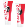 SC Freiburg Pflegeset 2-teilig - Duschgel und Shampoo - je 200 ml Tube SCF