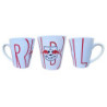 RB Leipzig Tasse - RBL Dynamic - rot/weiß | Con Mug | Kaffeetasse RBL