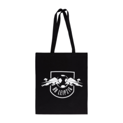 RB Leipzig Stoffbeutel - Vereinswappen - schwarz Beutel Tasche Tragetasche RBL