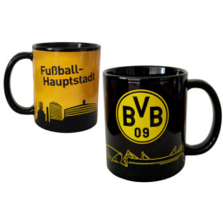 Borussia Dortmund Zaubertasse Skyline | Fußball-Hauptstadt Tasse BVB 09