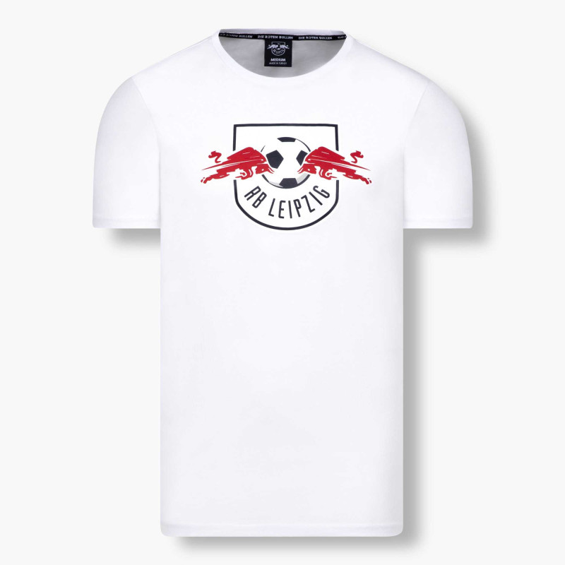RB Leipzig Club T-Shirt Kinder - Logo weiß - RBL Shirt | Gr. 92/98 bis 164