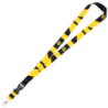Borussia Dortmund Schlüsselband - Graphic - Lanyard | mit Karabiner | SchwarzGelb | BVB