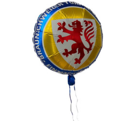 Eintracht Braunschweig Folienballon - Logo - mit Helium befüllbarer Ballon Luftballon