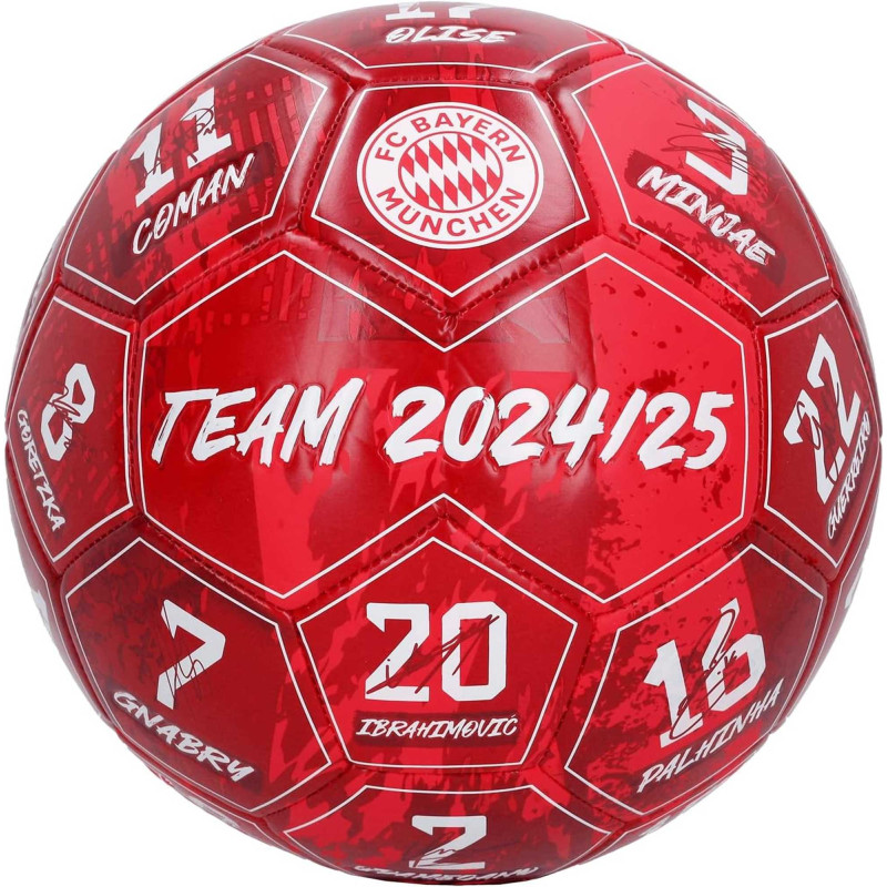 FC Bayern München Fußball Signature 2024/25 Unterschriften Ball Gr. 5 FCB