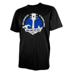 Hamburger SV T-Shirt - Wir sind der HSV - Abschlach! - schwarz | Shirt | HSV - Gr. S bis 3XL