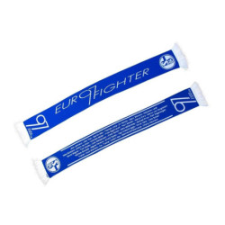 FC Schalke 04 Strickschal - Eurofighter 97 - blau/weiß Fanschal Schal S04
