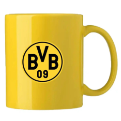 Borussia Dortmund Tasse Gelb mit Emblem | Kaffeetasse | BVB 09