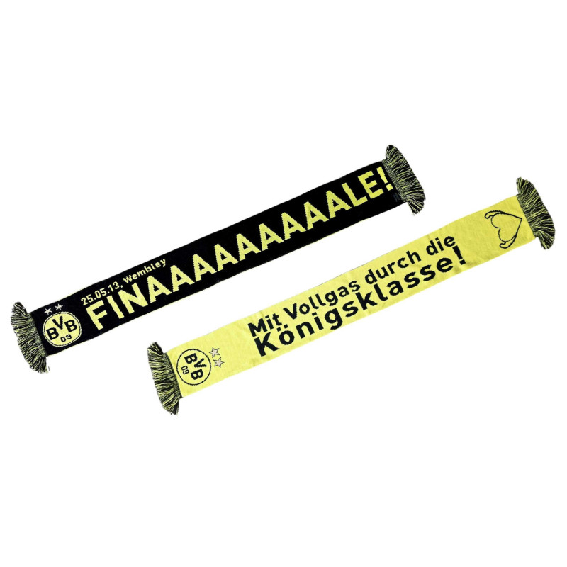 Borussia Dortmund CL Strickschal - Finale 2013 -  Schal | Sammlerstück | BVB 09