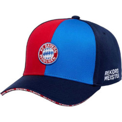 FC Bayern München Baseballcap - Rekordmeister - rot-blau Cap Schildmütze Kappe FCB