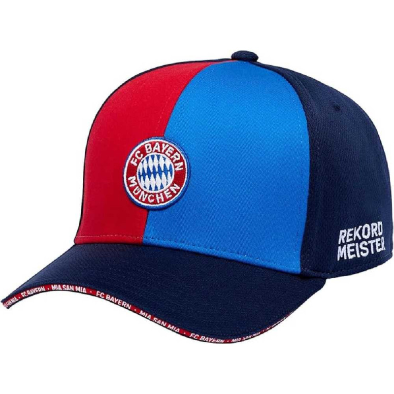 FC Bayern München Baseballcap - Rekordmeister - rot-blau Cap Schildmütze Kappe FCB