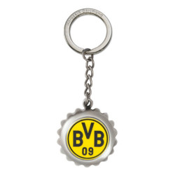 Borussia Dortmund Schlüsselanhänger Kronkorken, Anhänger Flaschenöffner BVB 09