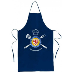 Eintracht Braunschweig Grillschürze - Mannschaftskoch - Kochschürze blau Schürze BTSV