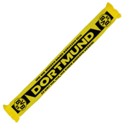 Borussia Dortmund Schal - Wir werden immer Borussen sein - Fanschal BVB 09