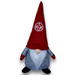 1. FC Kaiserslautern Wichtel - Niklas - 30 cm groß | Stoffwichtel | Weihnachtswichtel | Zwerg | Gnom | FCK