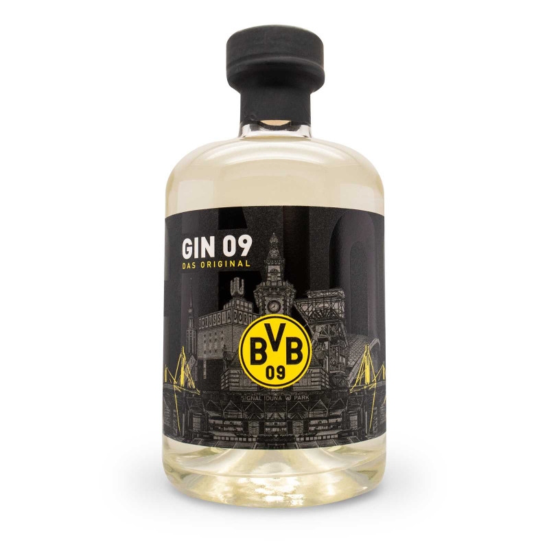 Borussia Dortmund Gin - Logo Gelb - 0,5l BVB-Gin 09