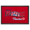 FC Bayern München Fan Fußmatte - Greetings - rot Matte Logo Fußabtreter FCB